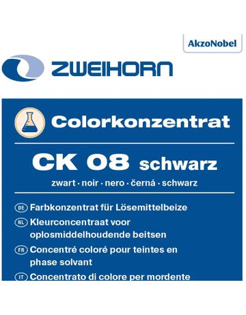Color-Konzentrat schwarz CK 08 0,5 ltr - Zweihorn